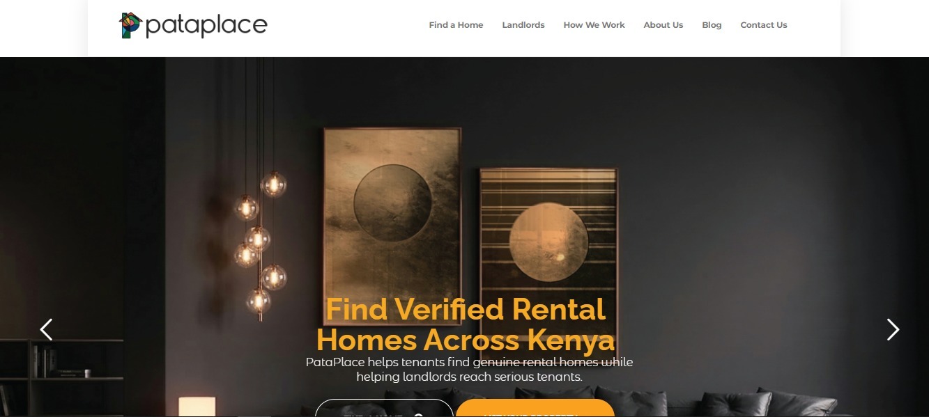 Screenshot of the Pataplace project